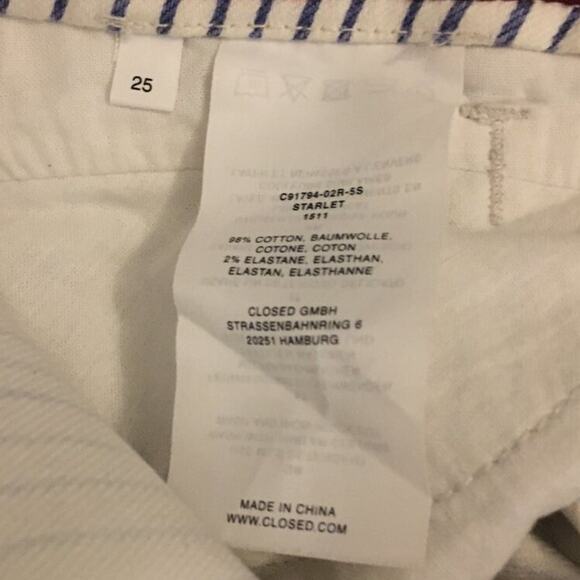 Closed 'Starlet' Cropped Jeans, Excellent Condition, Sz 25 - Picture 4 of 11